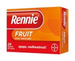 Rennie Fruit smak owocowy 24 tabl.